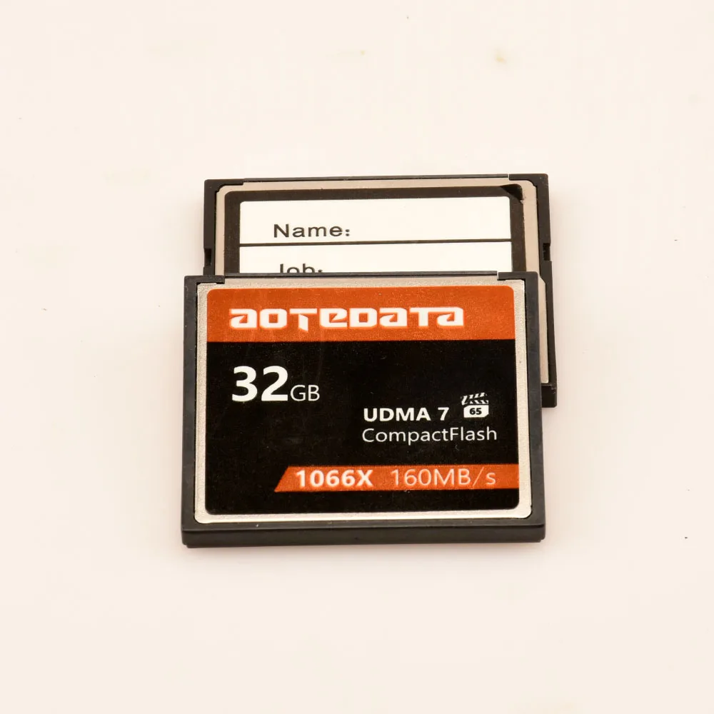 Высокое качество! 32 ГБ 64 ГБ CF карта памяти, высокая SpeedCompact флэш-карт Compactflash 1066x UDMA7 160 МБ/с