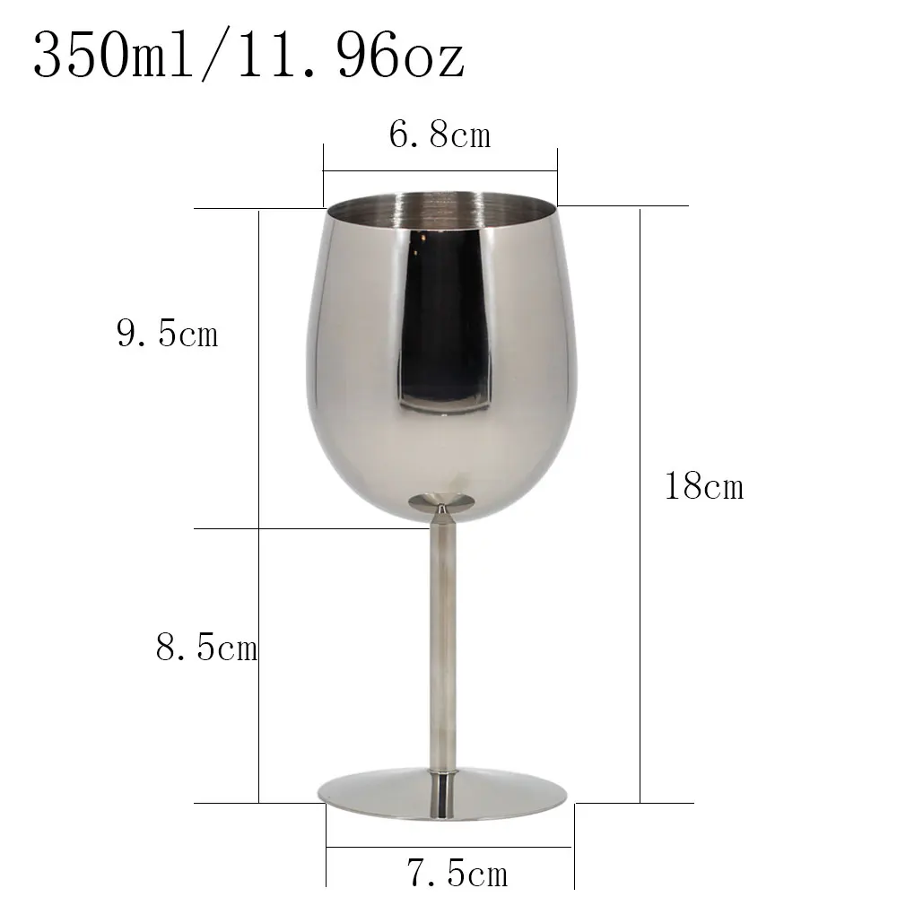 2 шт., 350 мл, нержавеющая сталь, бокалы для шампанского, бокалы для белого, красного цвета, бокалы для вина, Коктейльные, розовое золото, бокалы для шампанского, практичный подарок