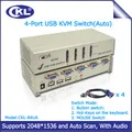 CKL 4 Port USB KVM SWITCH VGA