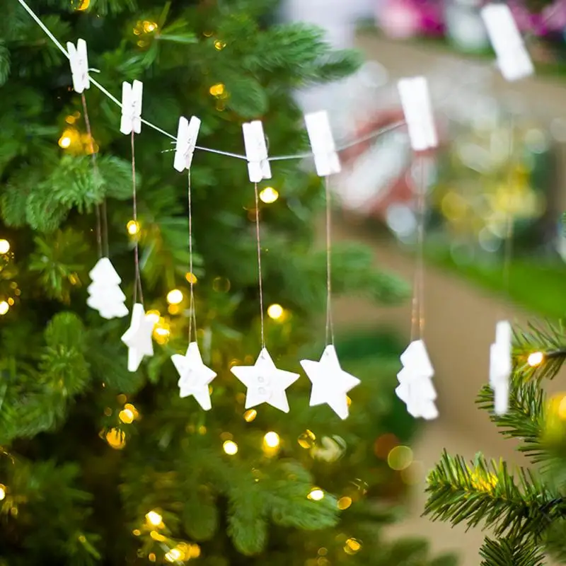 24 шт., Рождественский календарь, сделай сам, подвеска, деревянная декорация, Рождественский календарь, подвесные открытки, украшения для рождественской елки