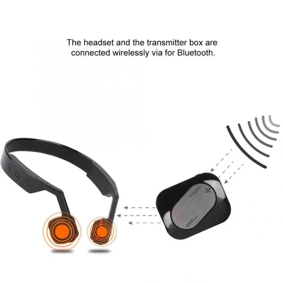 BN 701T слуховой аппарат 5 В 4 0 мАч беспроводные Bluetooth наушники с костной
