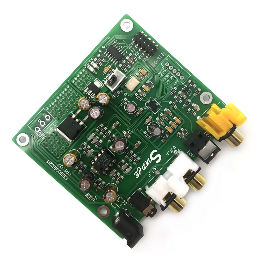 Lusya ES9038 Q2M DAC DSD Декодер коаксиальный волокно DOP для hifi усилитель аудио поддержка IIS DSD 384 кГц B2-001