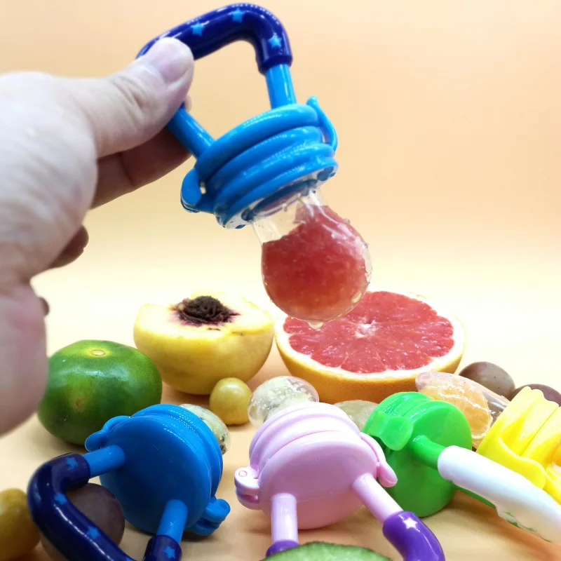 fruit teether baby