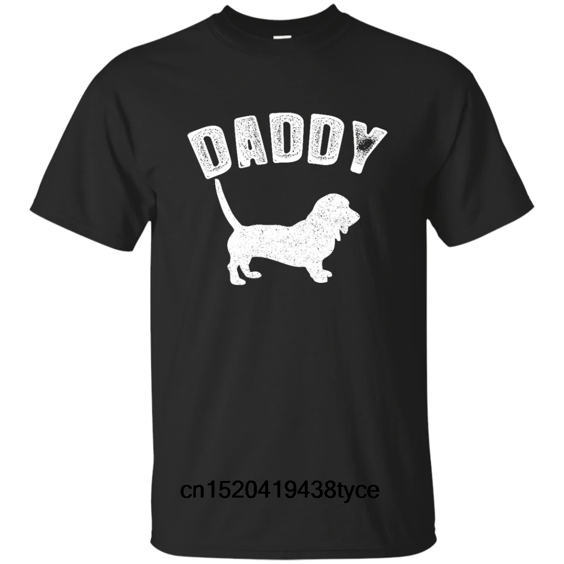 Бассет-Хаунд микс футболка Hoosier Daddy одинаковая семейная | Мужская одежда