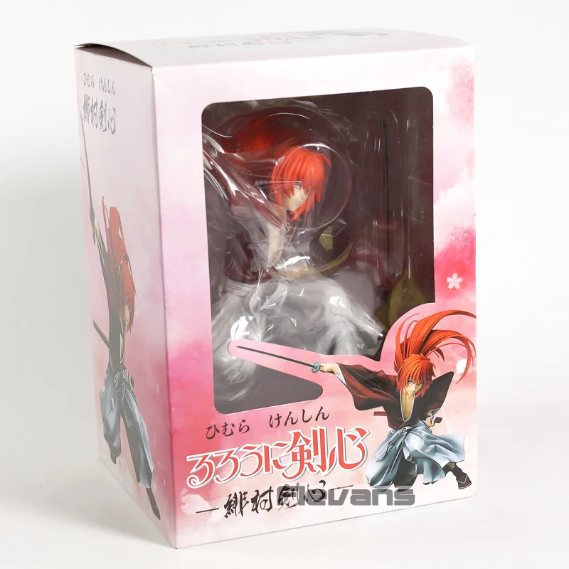 Самурай X Rurouni Kenshin Himura фигурка из ПВХ игрушка Модель Коллекционная