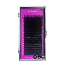 NAGARAKU L curl 7~15mm MIX 20rows/case L curl mink eyelash extension,L curl individual eyelashes,L false eyelashes.