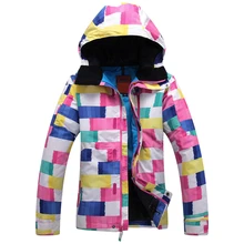 Free shipping Winter Women snow Suit Sets Windproof Waterproof Women Ski Jacket Warm Thicken Breathable Clothe