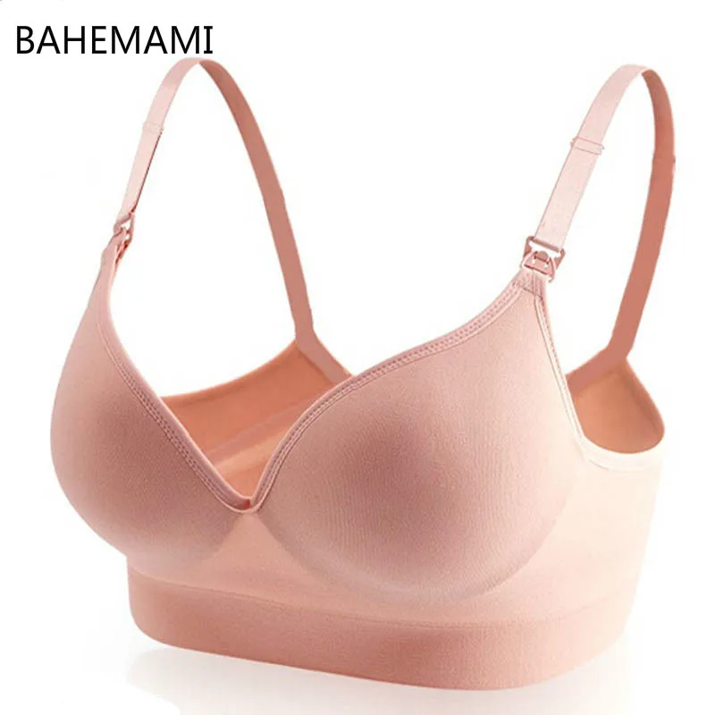 BAHEMAMI Pregnant women Underwear Maternity Bra Nursing Bras Steel Ring