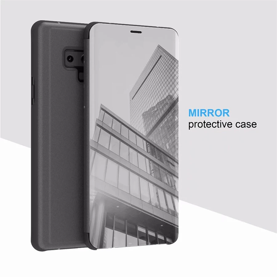 

Smart Mirror Case For Samsung Galaxy S10 Plus S10e Shell Flip Stand Leather Cover For Samsung A50 A70 A30 M10 M20 M30 Case