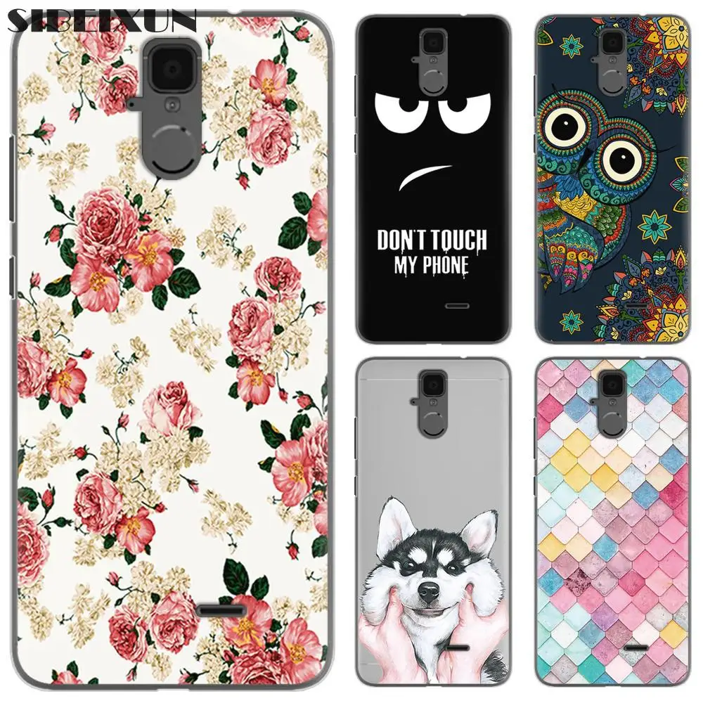 

For Hisense F24 Case Cute Caroon Painted Soft Silicone TPU Back Cases For Hisense F10 Infinity H11 Lite Phone Cover Funda Capa