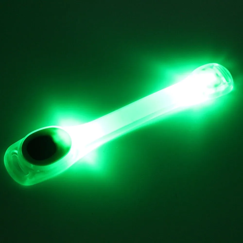 

Outdoors Running Cycling Reflective Adjustable LED Armband Lamp Safety Belt Arm Strap Light