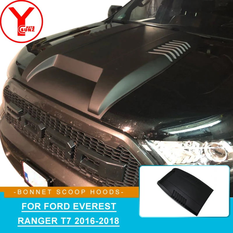 YCSUNZ капот совок Чехлы капота автозапчасти капот аксессуары для Ford Everest endeavor Ranger T7