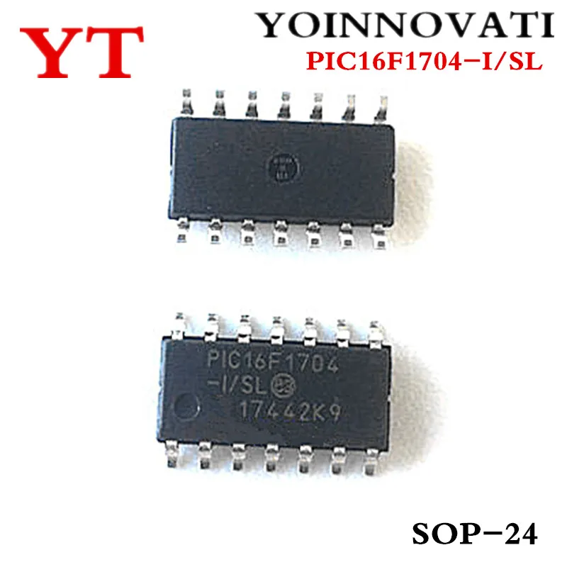 

Free Shipping 5PCS/lot PIC16F1704-I/SL IC MCU 8BIT 4K FLASH 14SOIC PIC16F1704-I 16F1704 PIC16F1704
