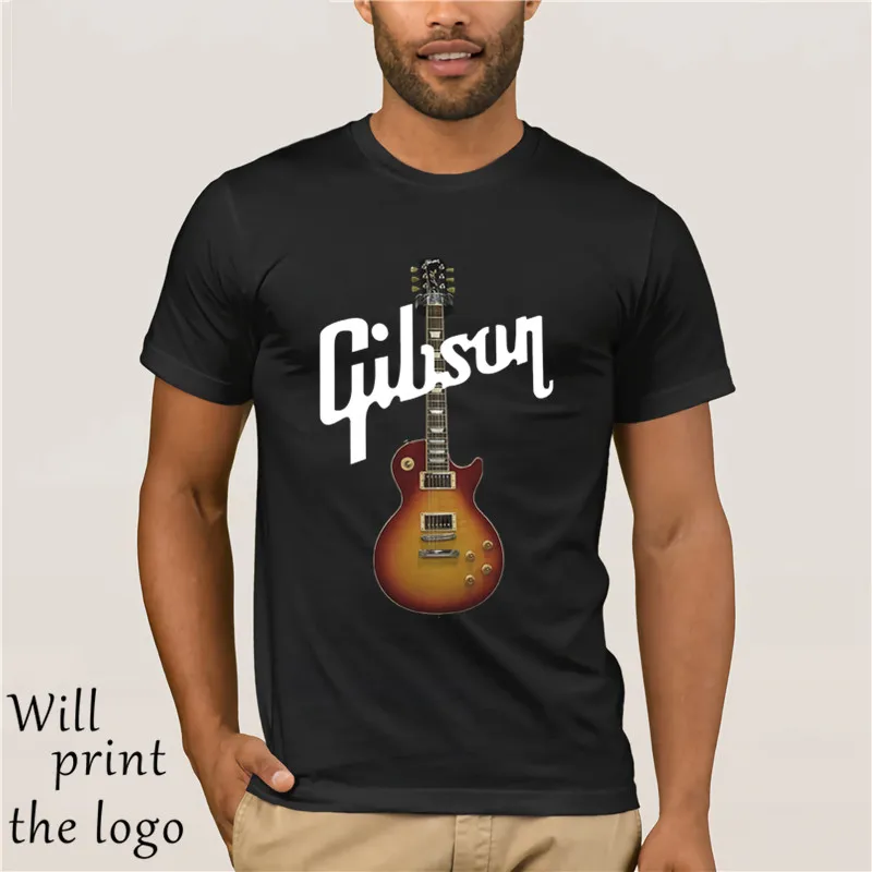 Новый Gibson Les Paul SG Ангус Янг Черный Принт Забавный Для мужчин Для женщин футболка с круглым вырезом короткий рукав футболки плюс Размеры XS-3XL