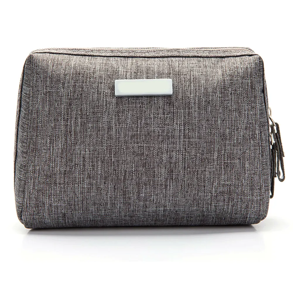 

Pouch Women Travel Polyester Zipper Cosmetic Makeup Bag Portable Fashion Simple Toilet Mini Purse Small