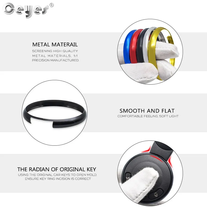 Car Key Rings For BMW Mini Cooper (13)