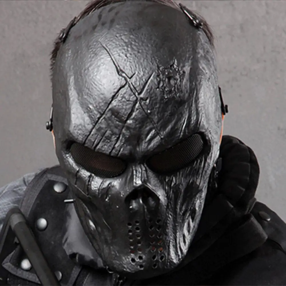 Halloween Scary Skull Hunting Accessories Masks Phantom Military Tactical Wargame Paintball Airsoft Party Mask Full Face | Тематическая