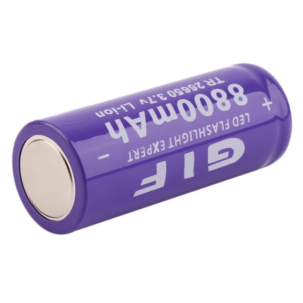 3,7 V 26650 8800 mAh литий-ионная аккумуляторная батарея для светодиодный фонарик литий-ионный фонарик Безопасный и экологичный