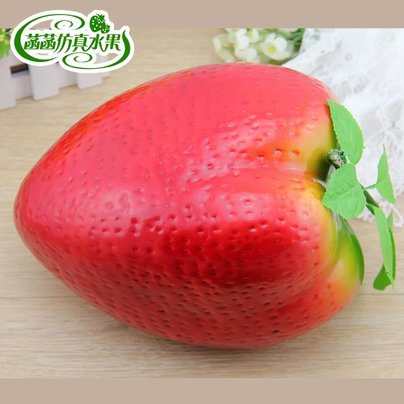 Strawberry Styrofoam Strawberries Ornaments
