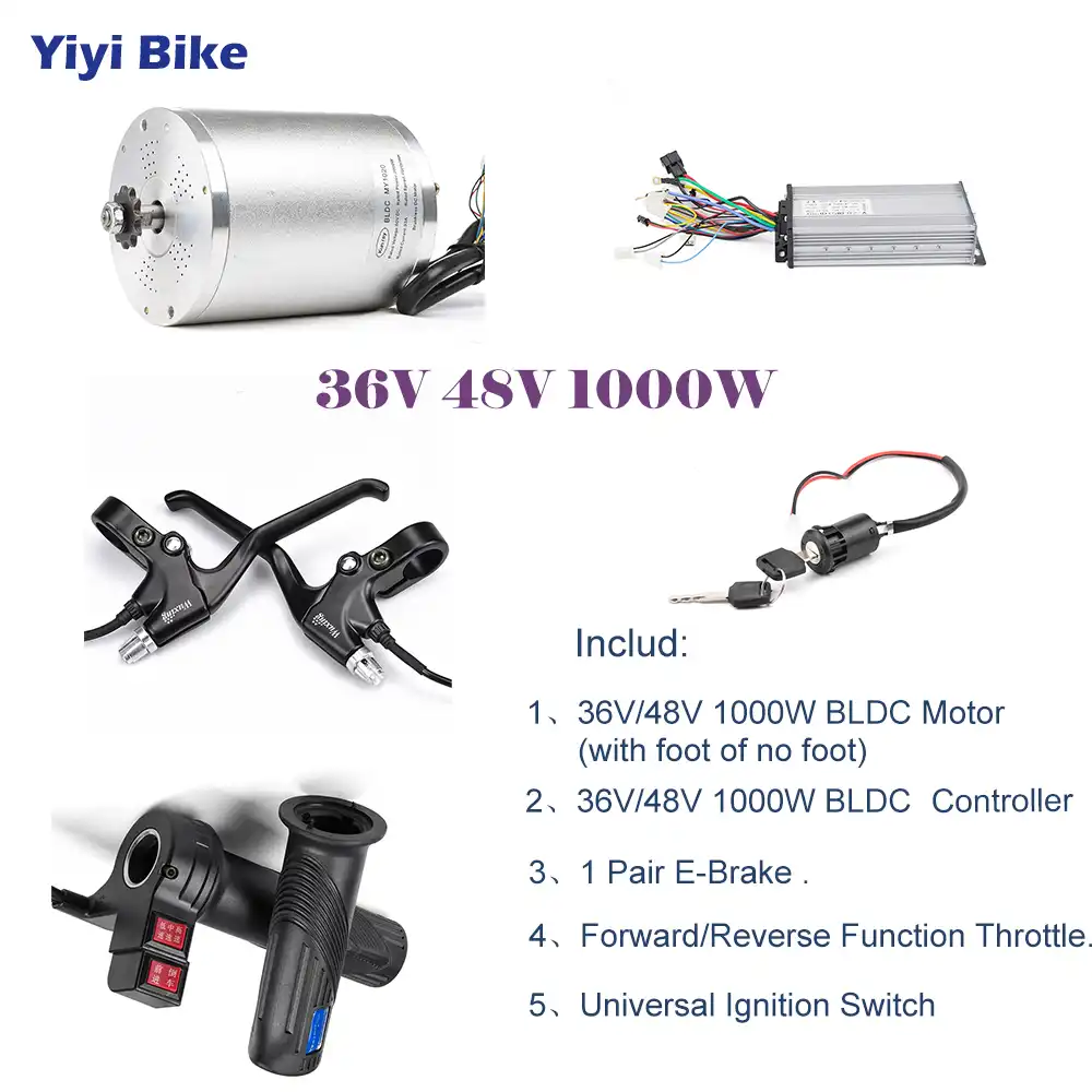 36v 1000w brushless motor