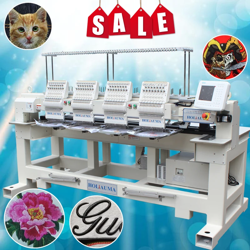 

HOLiAUMA high speed 15 Needles 4 Head Embroidery Machine with CE cerficates European Quality Standard