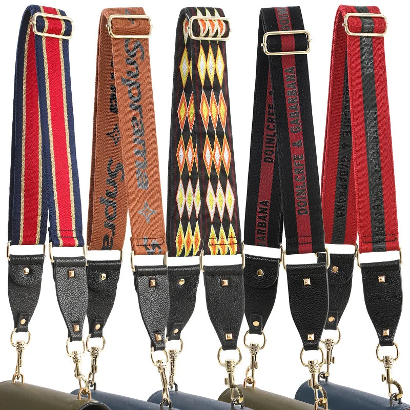 

Women Bag Strap Belt 5cm Wide Shoulder Bag Handles Replacement Handbag Strap Part Accessory Adjustable Long 90-135cm Kz151372