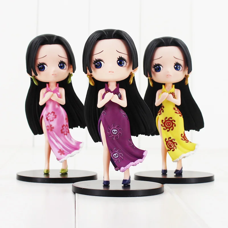14 см Q Posket Фигурки игрушки One Piece Boa Hancock Version коллекционные модели кукол|boa hancock|figure