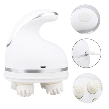 

Pet Intelligent Charging Cat Massager 3D Head Massager Cat Automatic Rotate Waterproof Electric Dragon Claw Han Cleaner Dust Hot