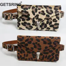 GETSRING женская сумка женская Поясная Сумка пояс для денег поясная сумка сумки для женщин новая леопардовая Мода Vintgae мохер поясная сумка Сексуальная