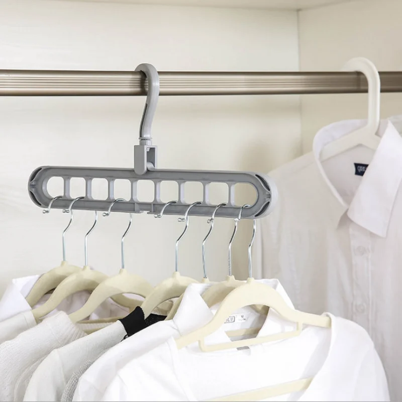 

1PC Plastic Indoor Hanger Wardrobe Hook Balcony Window Sill Drying Rack Storage Coat Hooks Home Space Saving Clothes Hangers
