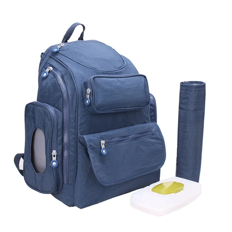 

Baby Diaper Bag Large Capacity Waterproof Men's Men and Women Shoulder Bag Travel Nappy Bag Reusable Pads Nursing Handbag