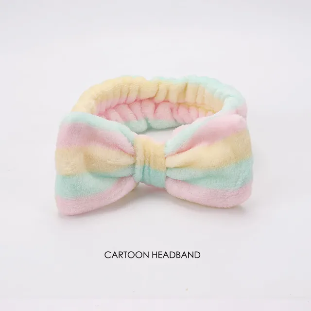 58 Styles Hair Bands for Women and Girls Makeup Mask Stretch Hair Band Cat Rabbit Ears Headdress Cartoon Hair Accessories A185-9