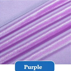 Высококачественная шелковая велюровая дышащая ткань для платья, скатерти для шитья, сделай сам, Лоскутная Ткань - Цвет: Фиолетовый
