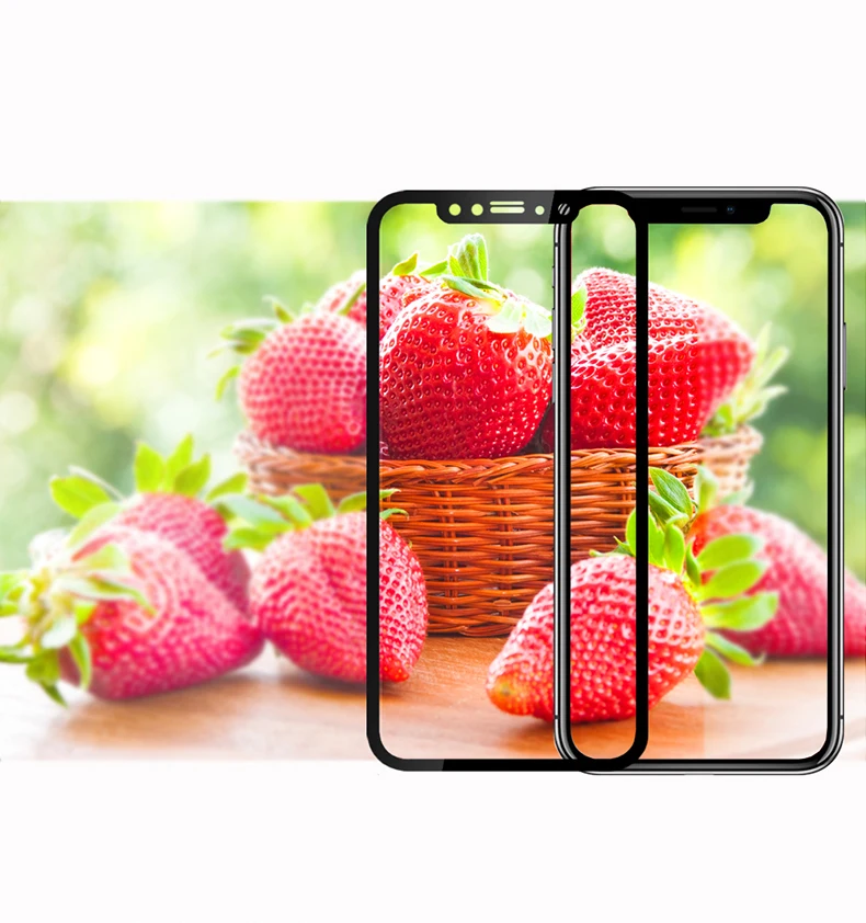 0,25 мм 5D 9 H HD ультратонкий изогнутая Защитная пленка для экрана для Apple IPhone X 10 Ten 5," закаленное стекло полное покрытие протектор экрана