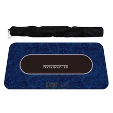 140*70cm 1.9KG High quality Texas Hold'em Poker Table Cloth Rubber Board Game Cloth