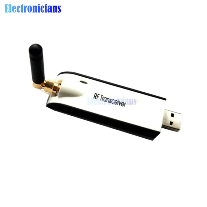 Беспроводной Радиочастотный приемопередатчик 433 МГц CC1101 USB модуль 10 мВт UART MAX232