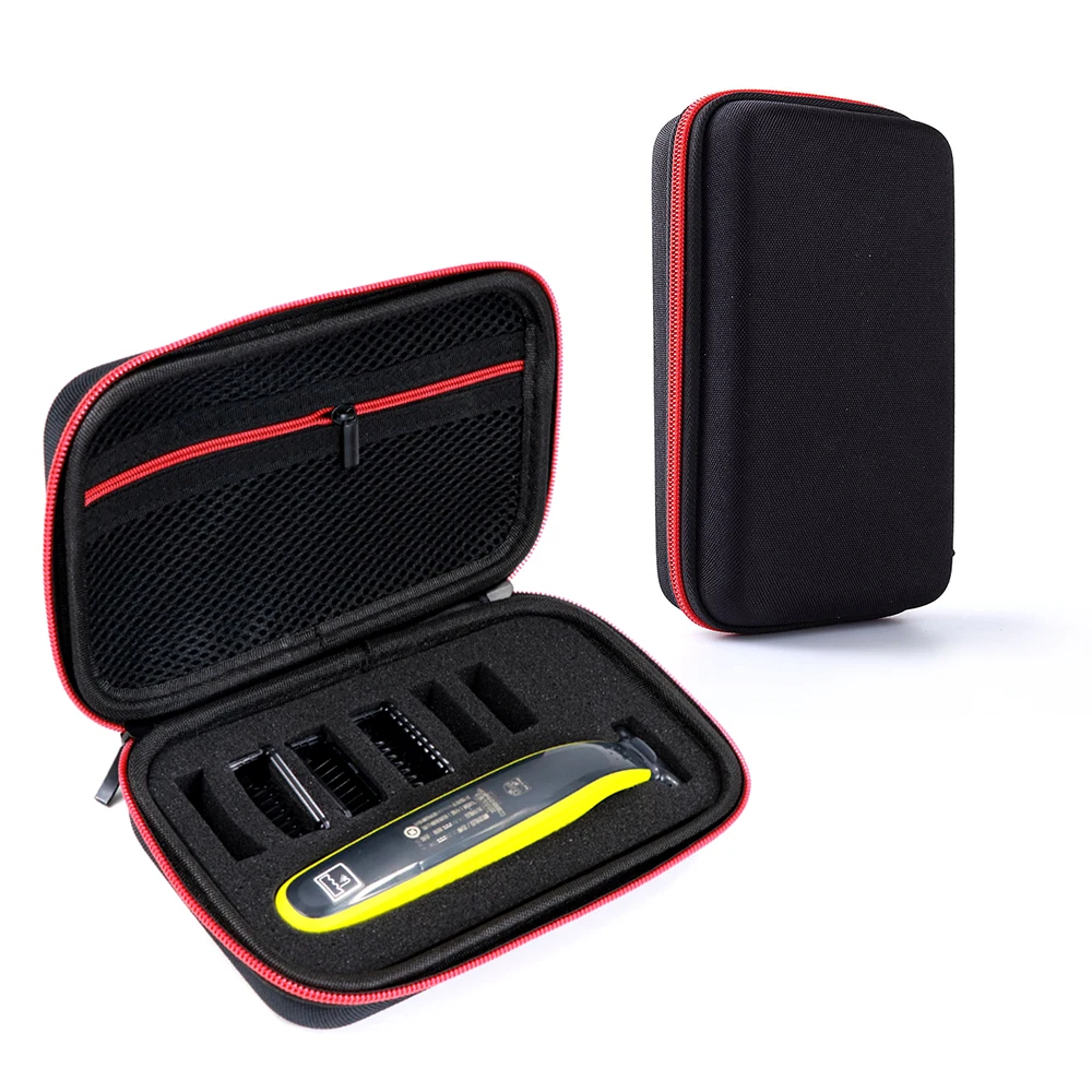 

Portable Cover Case for Philips OneBlade MG3750 7100 Shaver Accessories EVA Travel Bag Storage Pack Box Zipper Pouch with Lining