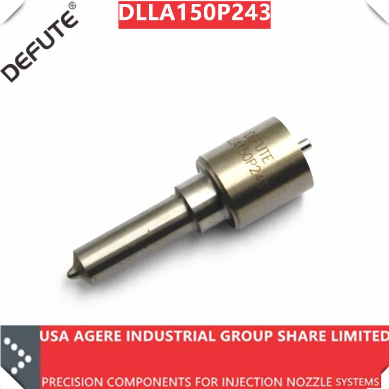 DEFUTE DLLA150P243 форсунка дизельного инжектора F019121243