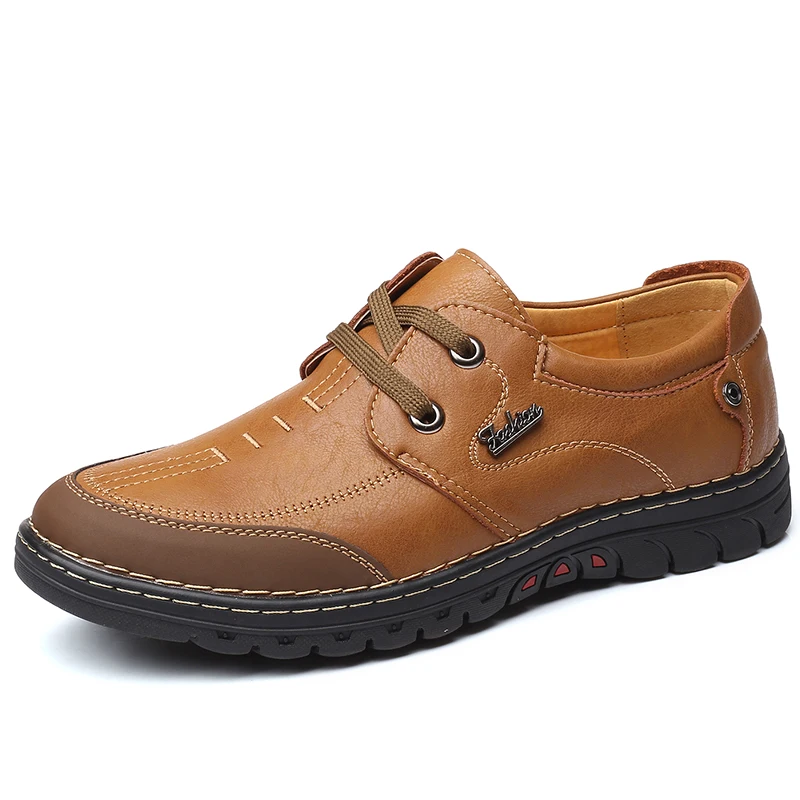 

Business Formal Shoes England Genuine Leather light Glossy Soft Leather Shoes Men Elegant Man Casual Shoes 2019 New