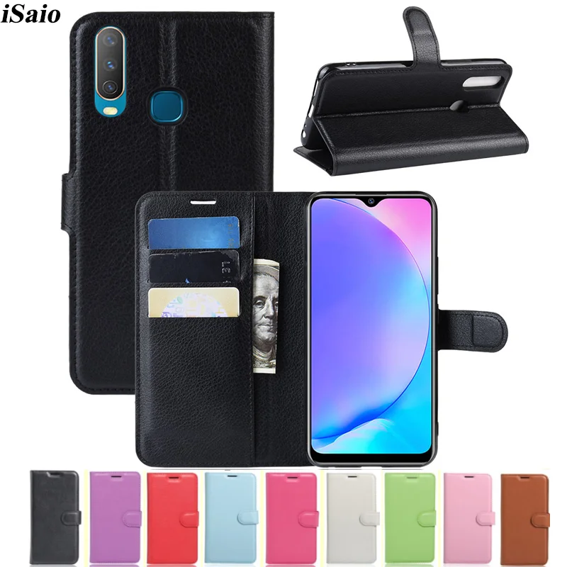 

For Vivo Y17 Y3 Wallet Case Flip Leather Cover for Vivo Y 17 Y 3 Phone Case Luxury TPU Shell Inner Kickstand with Card Holders