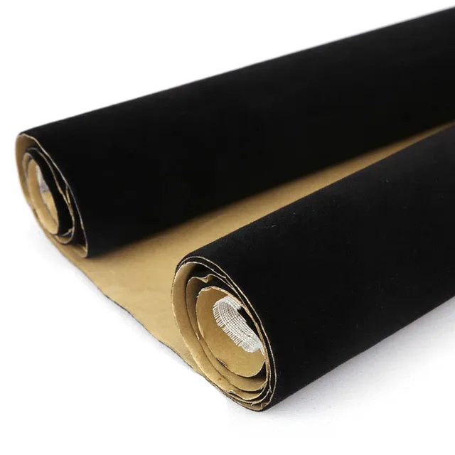 150cm Wide Self Adhesive Velvet Jewelry Box Velvet Lining Furniture