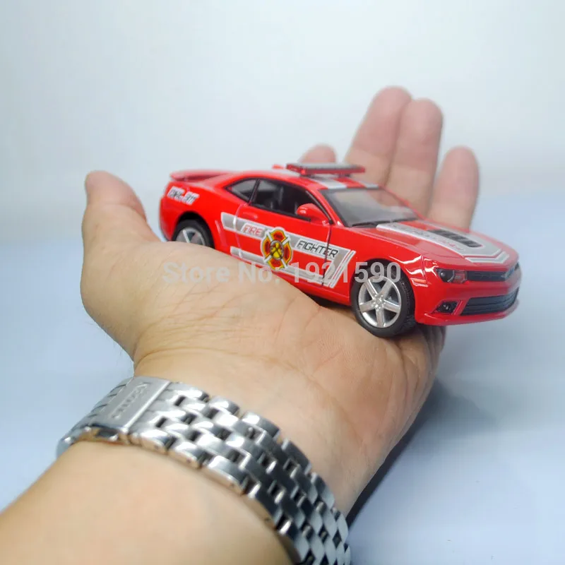 Chevrolet Camaro police version red (15)