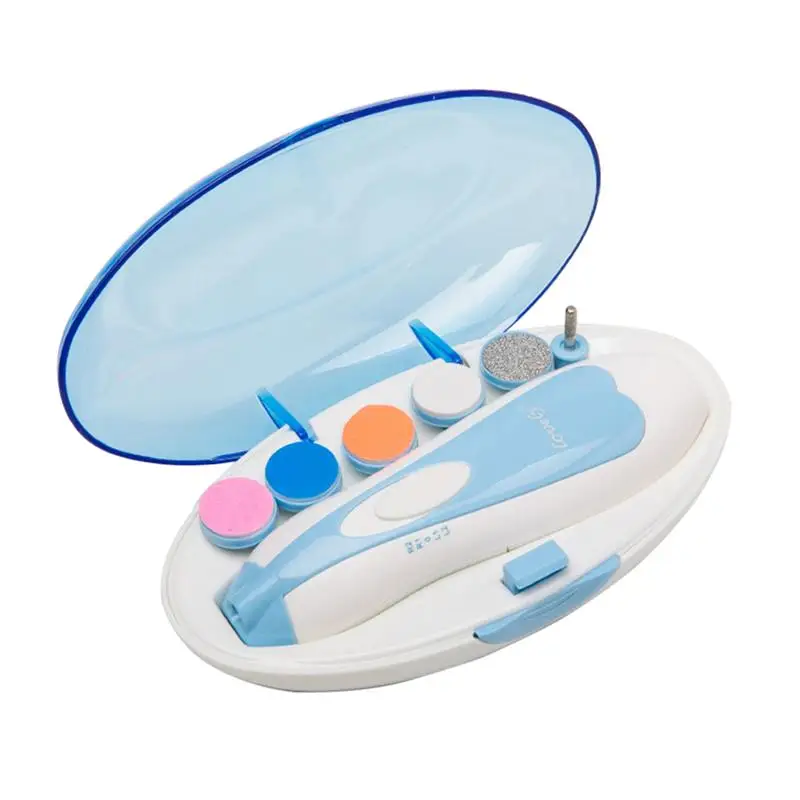 Nail File Tools Electric Safe Nail Trimmer Set for Newborn Toddler Toes