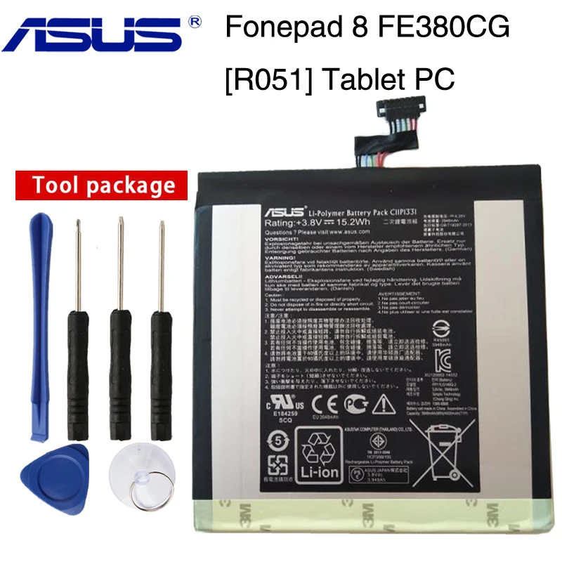Оригинал ASUS C11P1331 планшетный ПК аккумулятор для Asus Fonepad 8 FE380CG FE380 R051 3948mAh | Мобильные