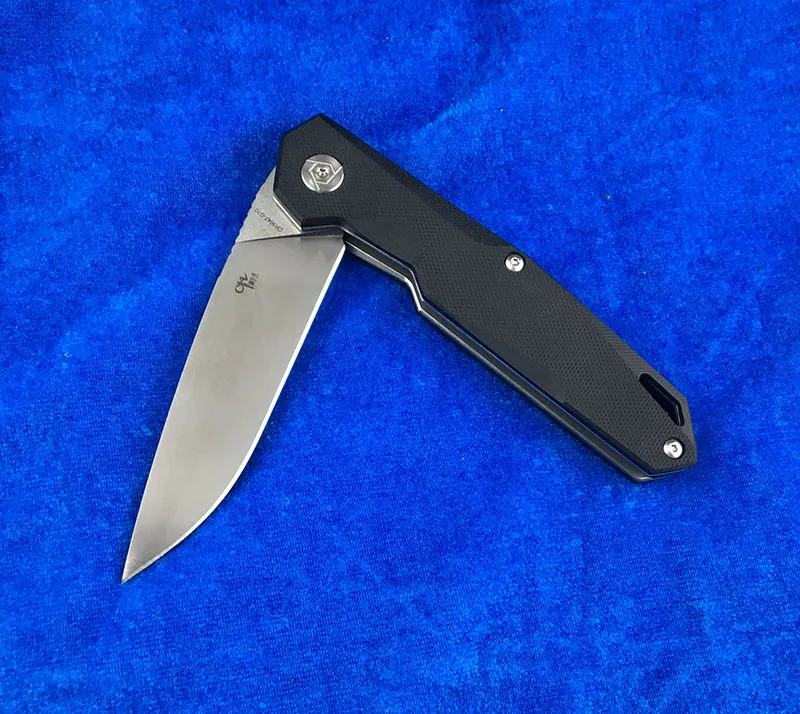 CH CH1047 G10Flippe оригинальный складной нож D2 лезвие шариковый подшипник G10 + стальная