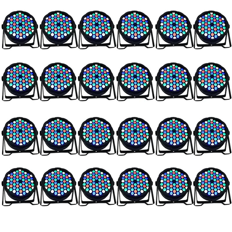 16 шт./лот 60X3 Вт мыть светодиодный свет RGBW Par DMX5128CH Professional диско DJ сценическое оборудование