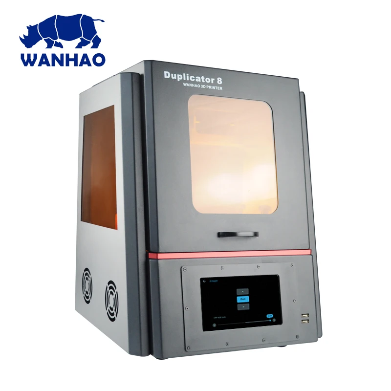 WANHAO D8 DLP ювелирные изделия стоматологический 3d принтер WANHAO Дубликатор 8 смолы ЖК 3d принтер машина сенсорный экран с wifi