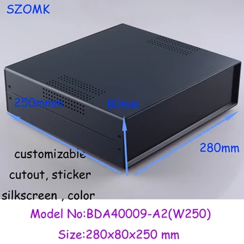 

(1pcs)280x80x250mm steel enclosure electronic enclosure iron project box metal box enclosure industrial case diy iron box