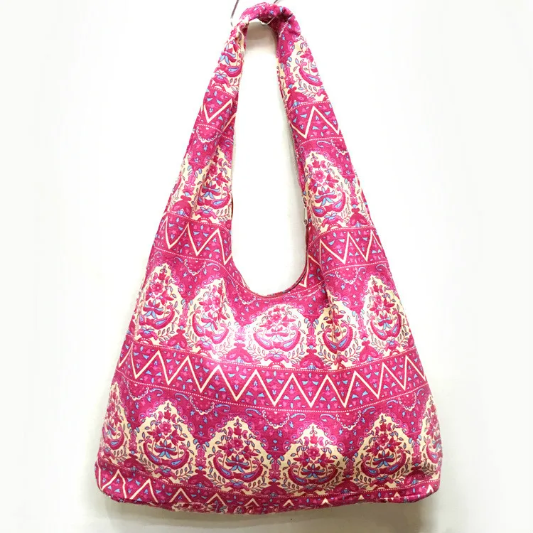 

Fashion Folding Women's Bag Large Size Tote 2019 New Bag Women's Casual Bag Floral Print Canvas Graffiti Shoulder Beach Bag