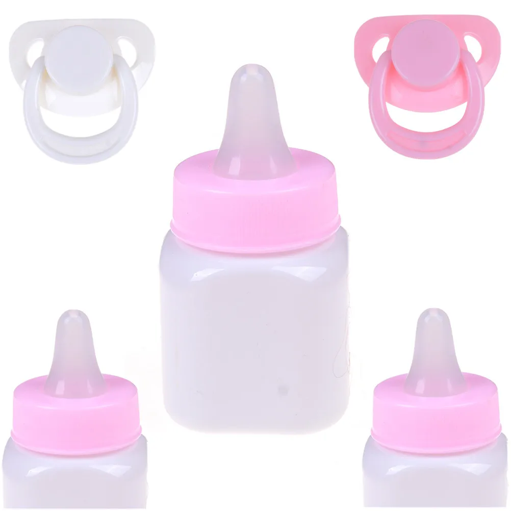 

New 1pc Handmade DIY Pacifiers Nipples Magnetic Dummy Fit for Doll with Magnet Mouth Magnet Pacifiers for Reborn Baby Doll